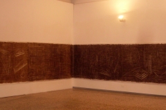 PROGETTO,  2009  Charcoal on paper,  150 x 1000 cm