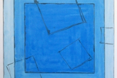 DIPINTO-SCULTURA,  2009  Acrylic on canvas,  105 x 105 cm