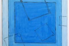 DIPINTO-SCULTURA,  2009  Acrylic on canvas,  105 x 105 cm
