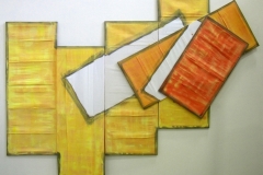DIPINTO-SCULTURA,  2010  Acrylic on canvas,  210 x 286 cm
